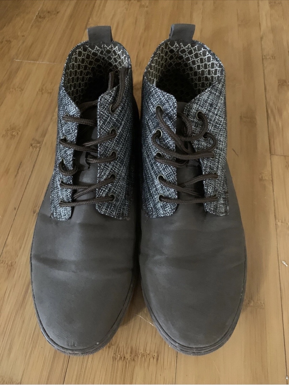 •FLYING DEER• “Rolando-1” Men’s Tie Up Chukka Boots/Shoes >> NIB